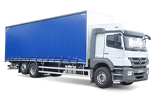 Van Hire Portadown - 26 Tonne Curtain Side Truck - Truck hire Portadown